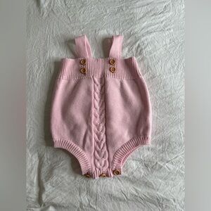 Baby Pink onesie size 3-6 months